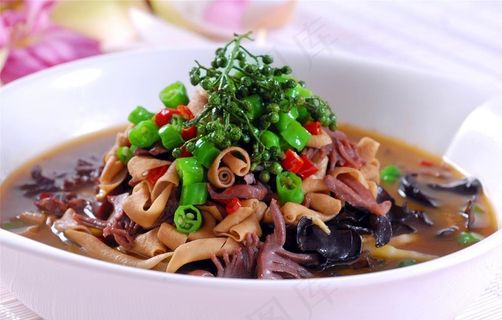 豉汁鲜椒双脆图片