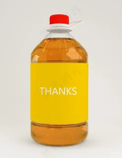 食用油标签样机效果图图片