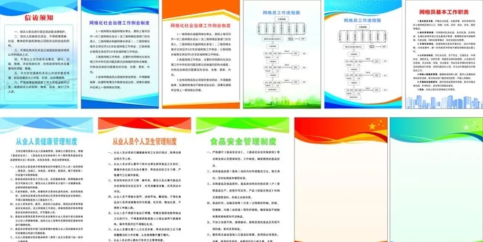 制度牌图片cdr矢量模版下载