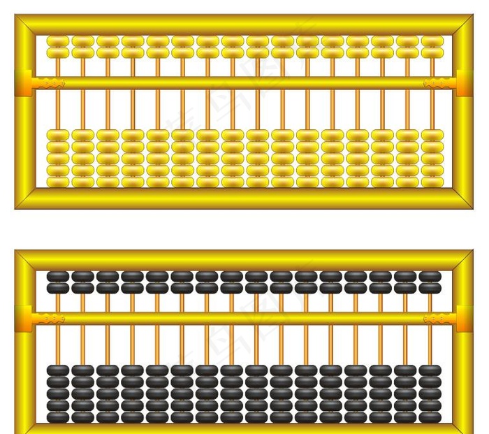 矢量算盘图片cdr矢量模版下载