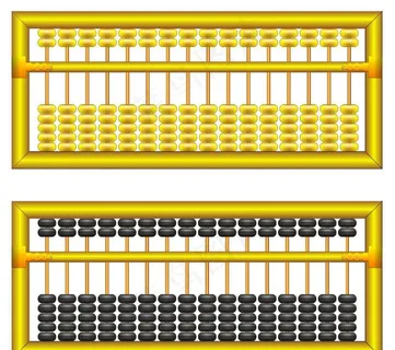 矢量算盘图片 矢量算盘图片
