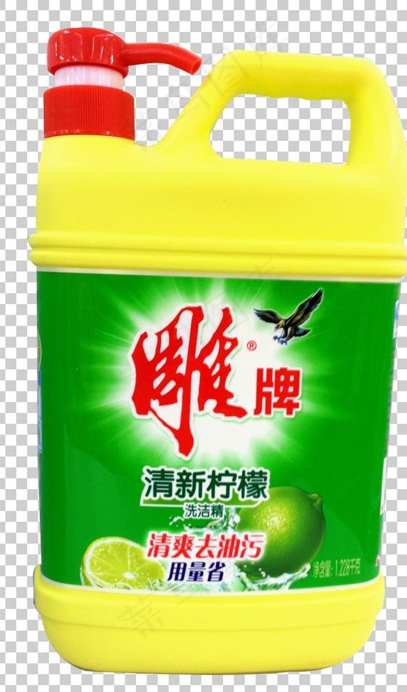 雕牌清新柠檬洗洁精图片psd模版下载