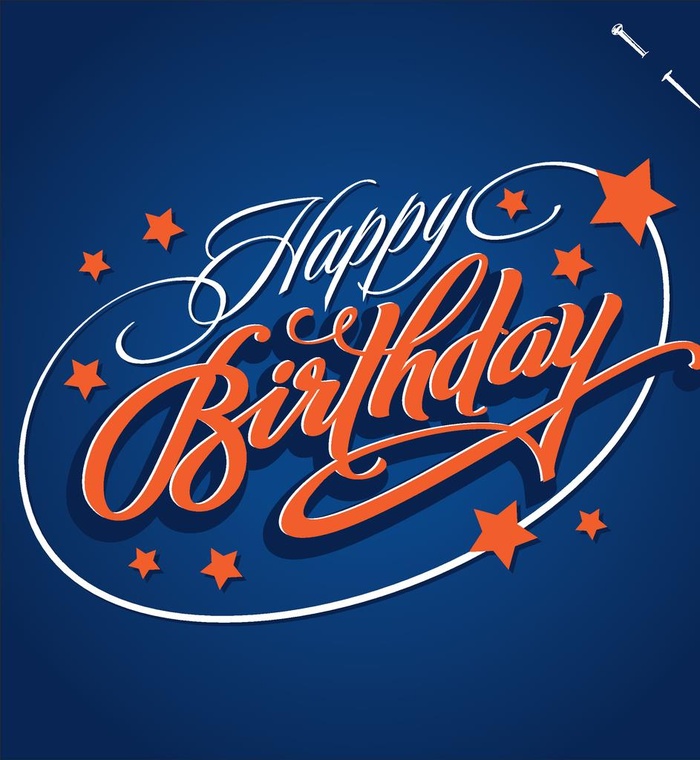 生日快乐艺术字图片