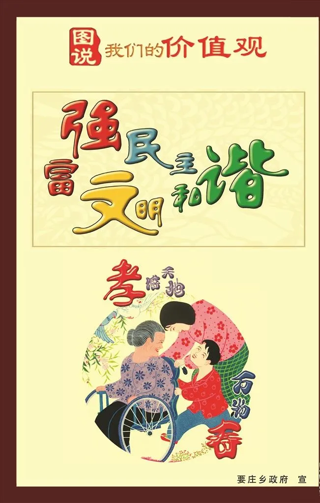 我们的价值观图片(1772x2657)psd模版下载