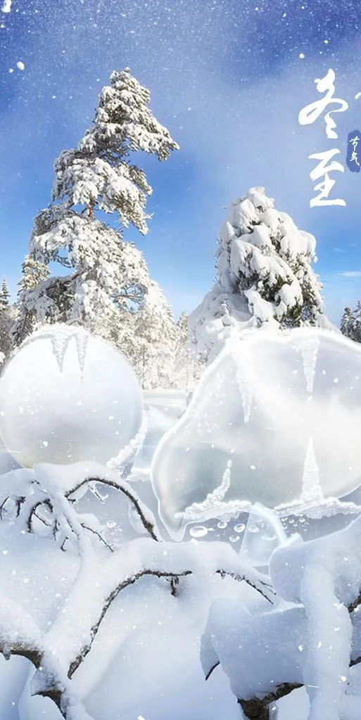 冬至海报图片(1142x2146)psd模版下载