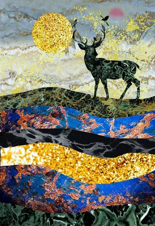 现代简约装饰画图片