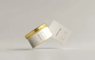 金属罐样机图片