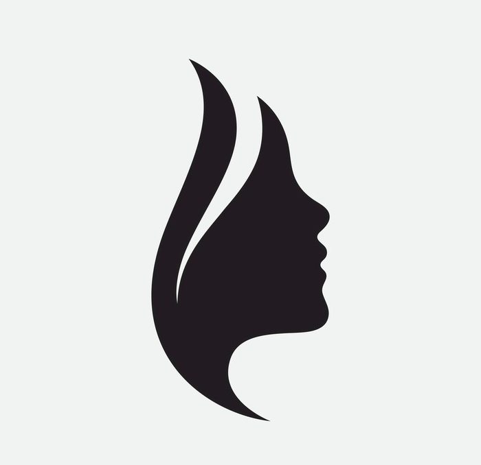美容logo设计脸图片