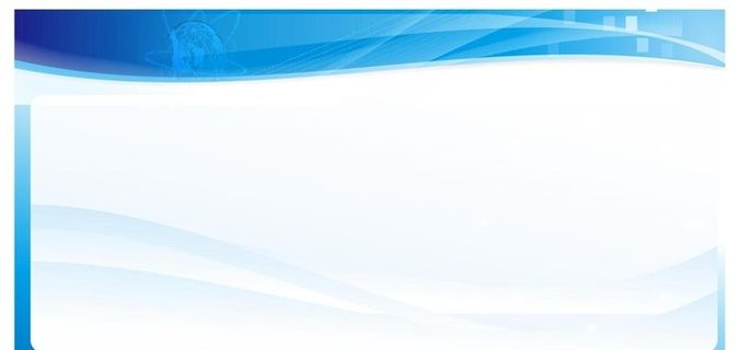 蓝色宣传栏海报背景图片