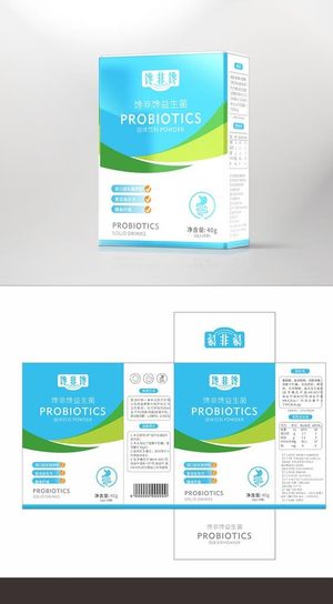 益生菌包装图片
