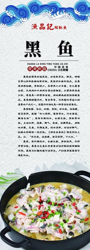 黑鱼介绍 黑鱼营养价值图片