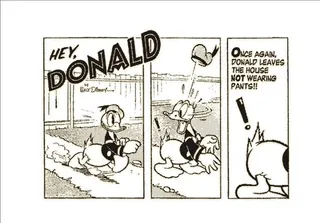 迪斯尼连环画唐老鸭图片