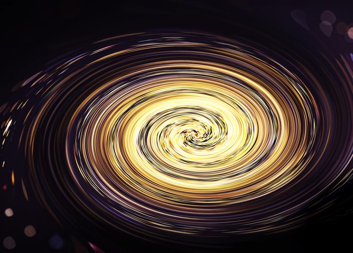 金色动感漩涡背景图片
