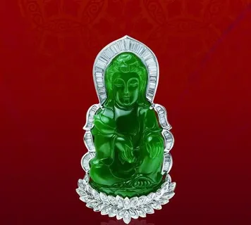 观音翡翠广告图片