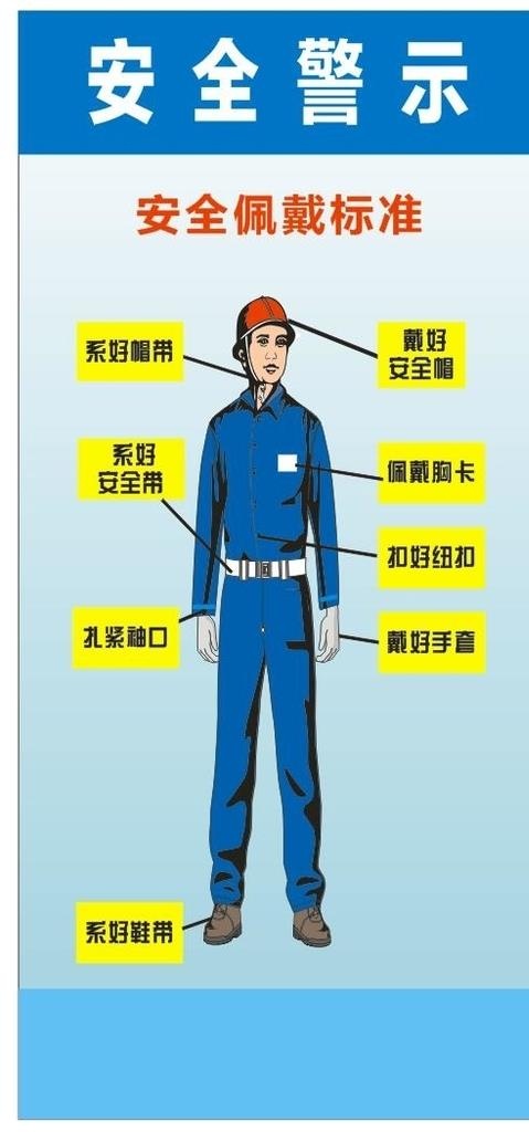 安全警示牌图片