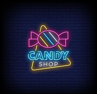 商业娱乐霓虹灯LOGO图片