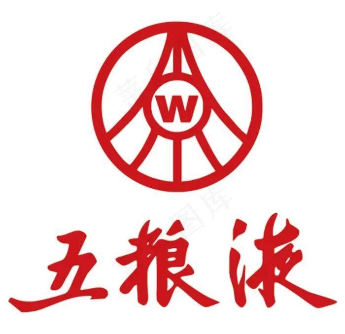 五粮液logo图片cdr矢量模版下载