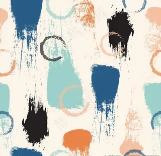 淡彩印花图案图片