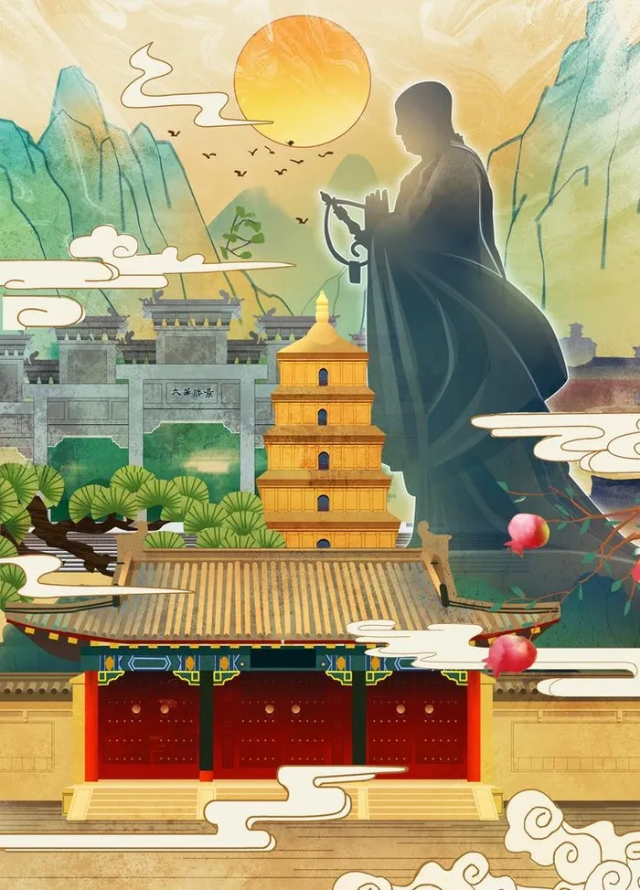 古代传统建筑图片(3543x4724)psd模版下载