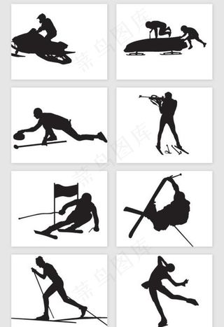 冬奥会项目图片