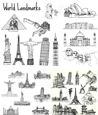 世界著名景点图片