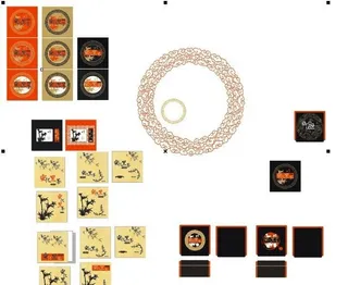 安化黑茶 包装设计图片