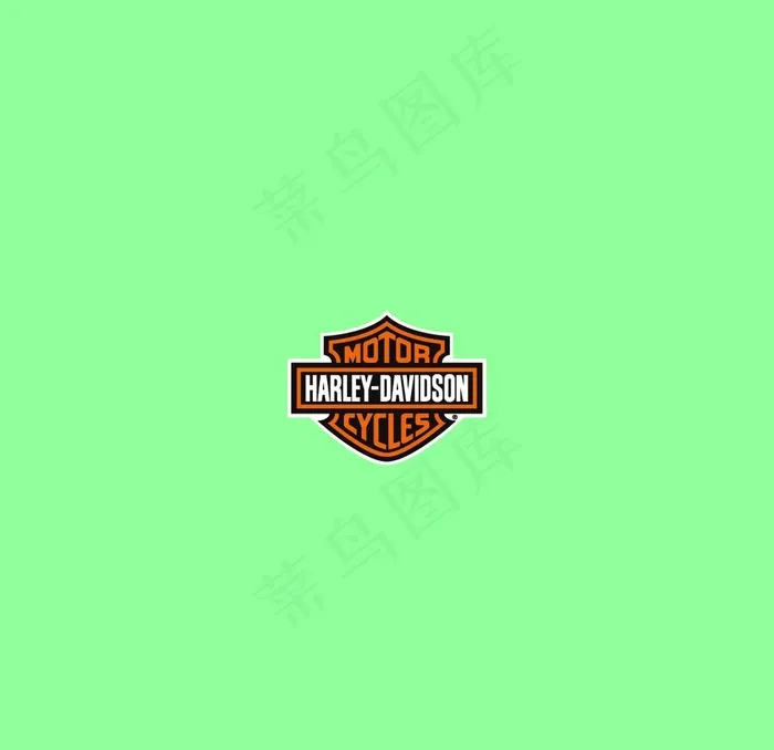 harley 标志图片ai矢量模版下载