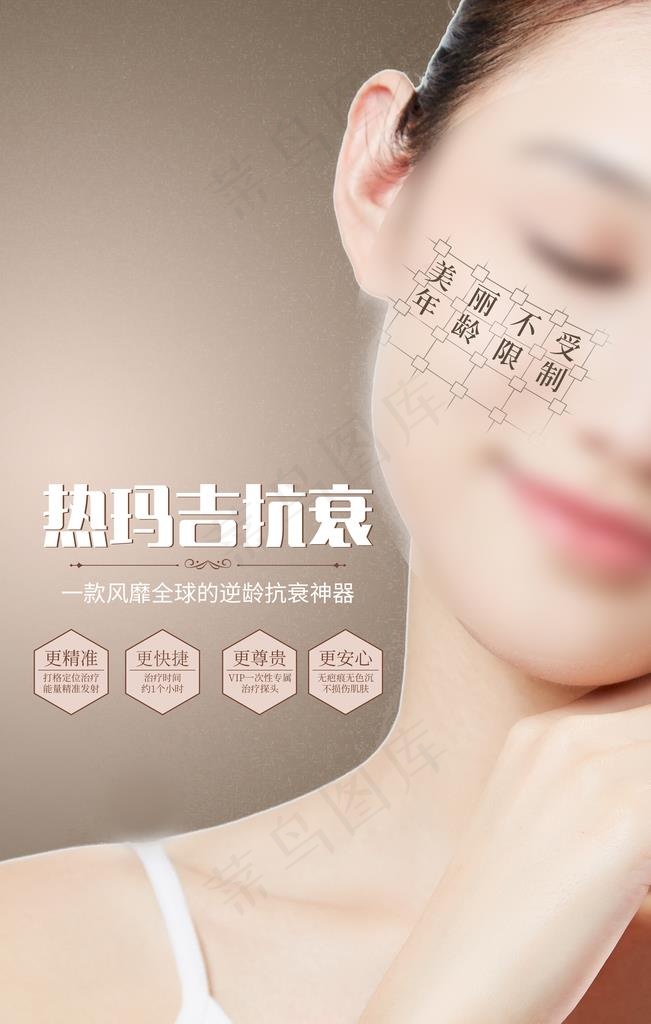 热玛吉抗衰医美海报图片