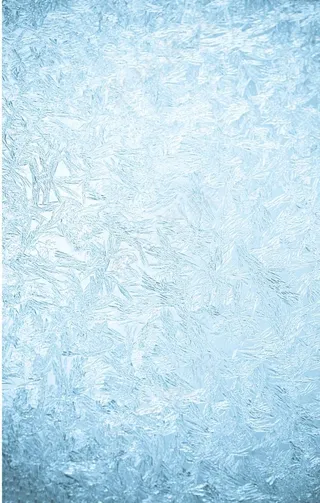 蓝白色冰凌肌理背景图片