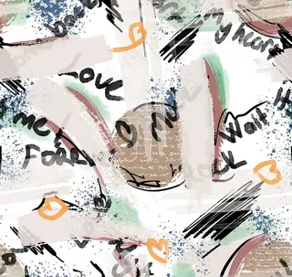 涂鸦背景图案图片