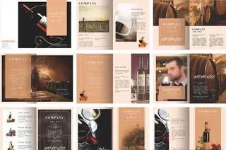 红酒画册图片