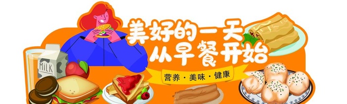 早餐 美好的一天图片