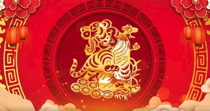 虎年庆典新年喜庆