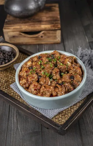 粉蒸肉丸子美食图片