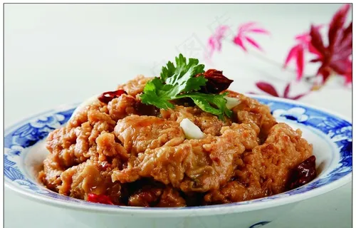 扣碗鸡块图片 扣碗鸡块图片