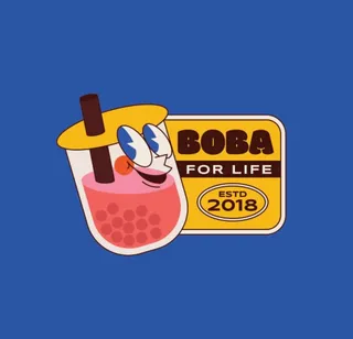 奶茶杯子便签贴纸不干胶图片