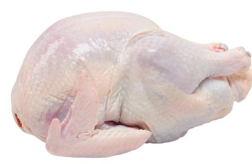 生鸡 拔光毛的鸡 宰杀图片