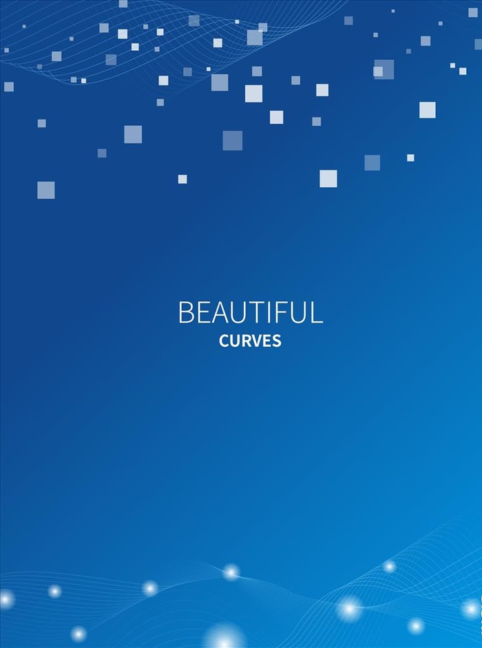 蓝色商务背景素材图片