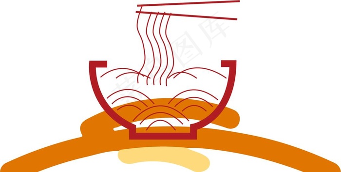香沅桥 米线店 LOGO图片ai矢量模版下载
