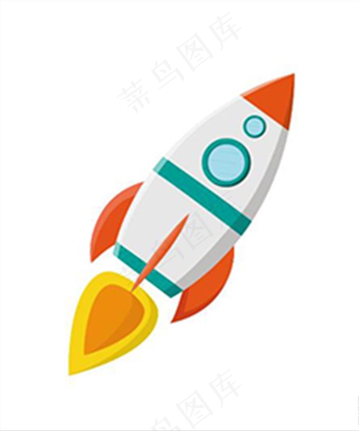 小火箭矢量图图片cdr矢量模版下载