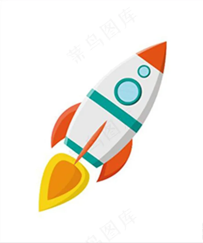 小火箭矢量图图片cdr矢量模版下载