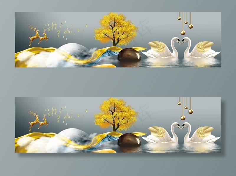 石来运转转运石装饰画图片