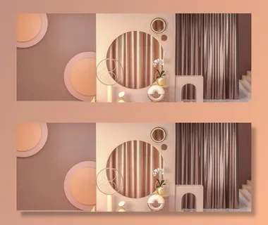 C4D模型小清新风格电商立体图片 C4D模型小清新风格电商立体图片