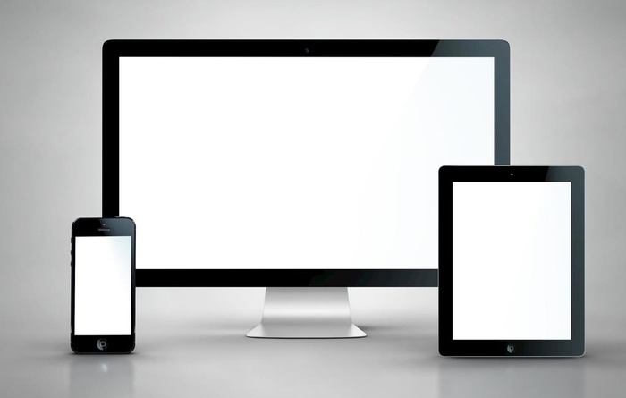 logo电脑展示样机贴图图片