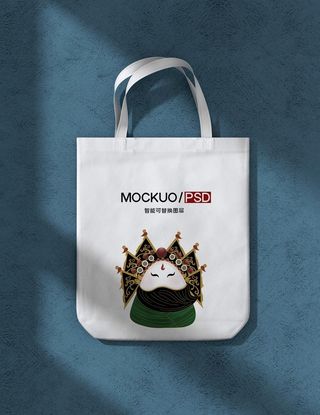 帆布袋样机图片