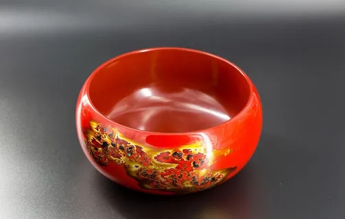 脱胎漆器茶盂图片 脱胎漆器茶盂图片