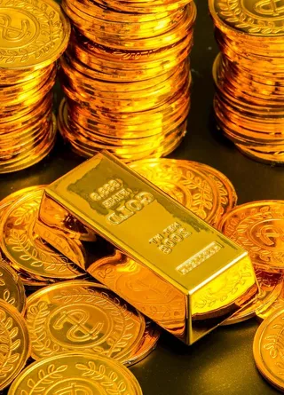 金融金币金条图片