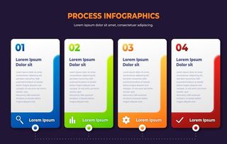 过程信息图形 图片