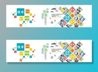企业形象墙图片