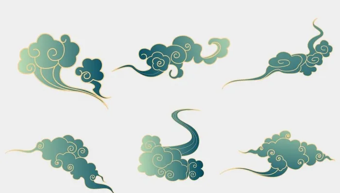 祥云图片cdr矢量模版下载